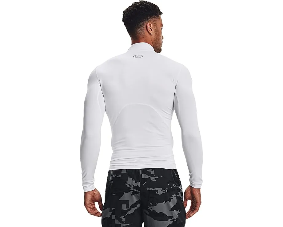 Under Armour ColdGear Armour Compression Mock с сетчатыми вставками и двуслойной тканью