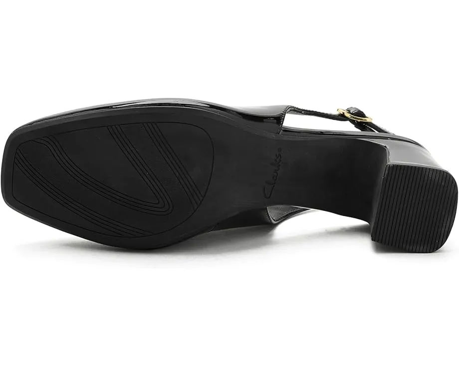 Туфли-лодочки Clarks Fernie Sling с квадратным носком и каблуком на платформе