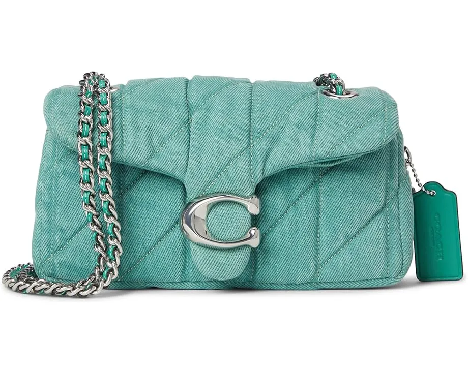 Стеганая сумка через плечо COACH Tabby 20 из кожи наппа