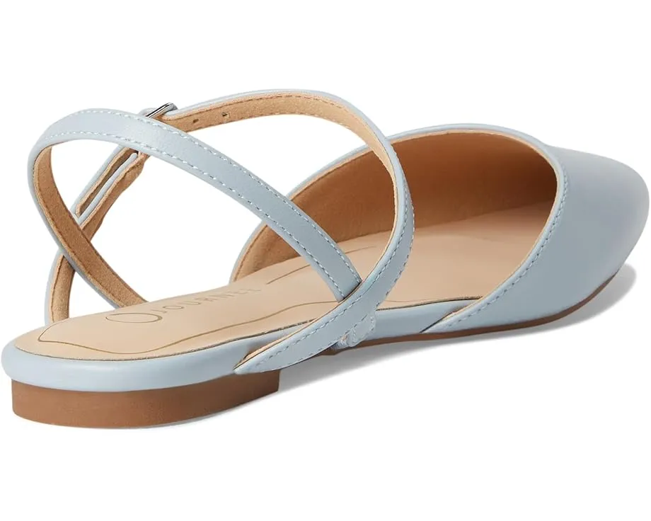 Балетки Martine с застежкой на пряжку и заостренным носком