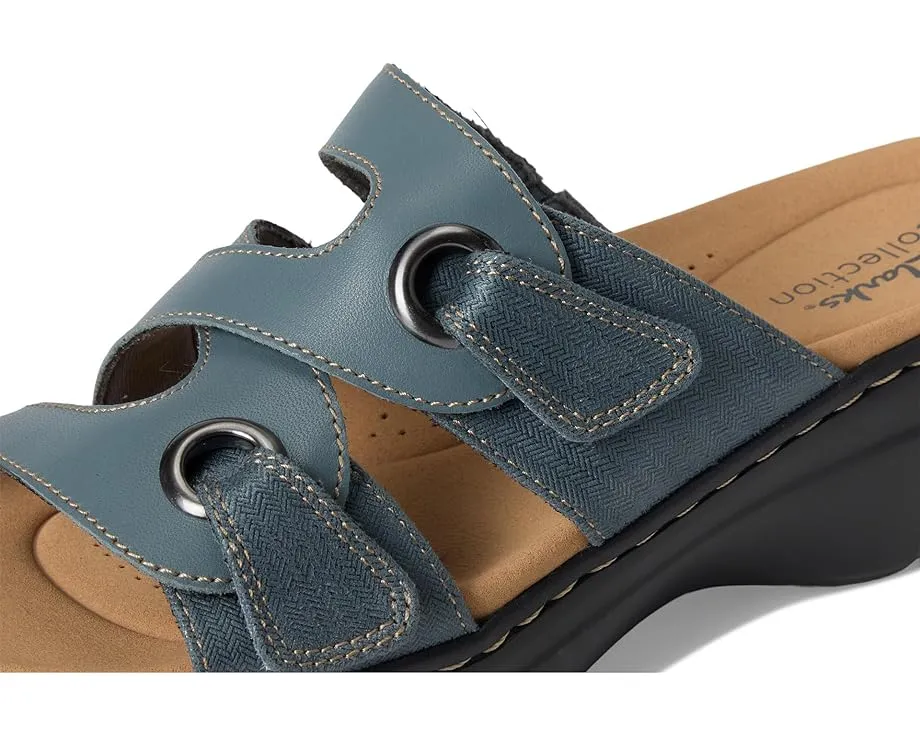 Сандалии Clarks Merliah 2 Cove на клиновидной подошве с застежками на липучках