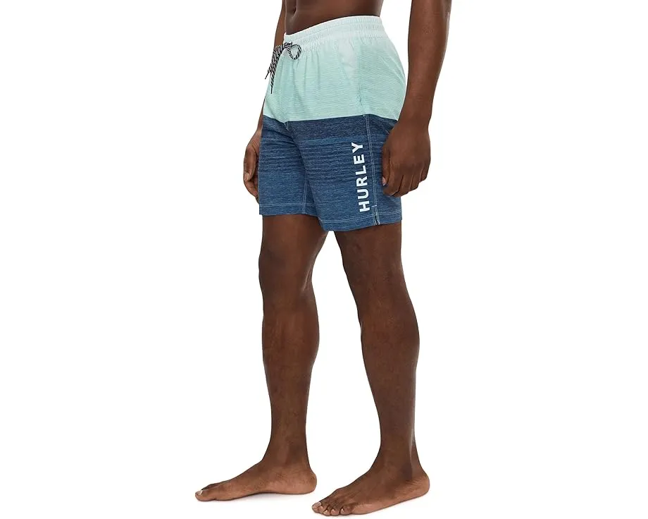Плавки Hurley Epic Ombre Volley Swim Shorts с UPF 50+ и подкладкой