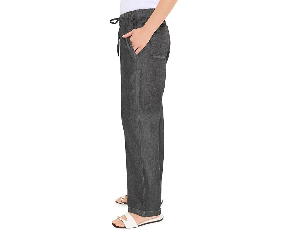 Брюки Eileen Fisher прямого кроя из органического хлопка Airy