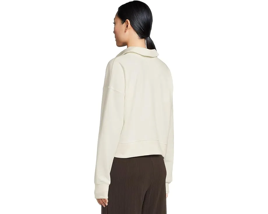 Beyond Yoga Свитшот Luxefleece с воротником и укороченным кроем