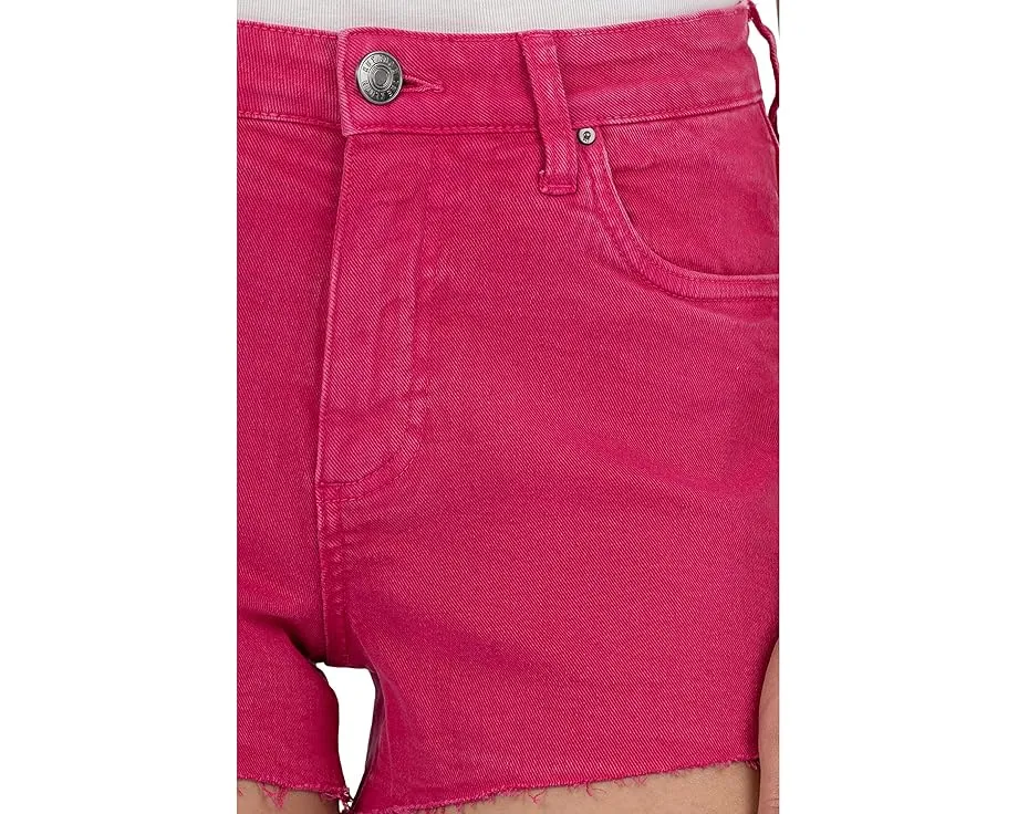 Шорты KUT from the Kloth Jane с высокой посадкой и рваным краем