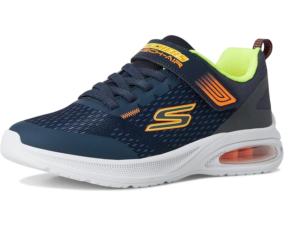Детские кроссовки SKECHERS KIDS Microspec Max Advance-squad-p с технологией Skech-Air