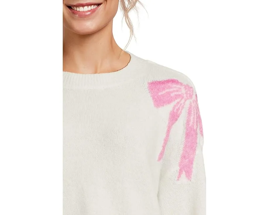 Свитер P.J. Salvage Sweet Bow вязки с бантом на плече