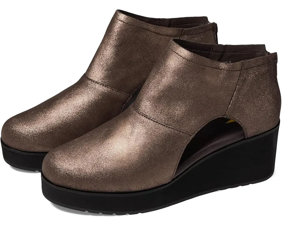 Ботинки VOLATILE Bianca из замши с вырезами по бокам и каблуком