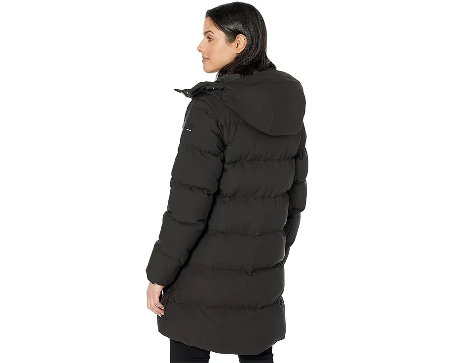 Пуховая парка Blossom с высоким ворсом и съемным искусственным мехом