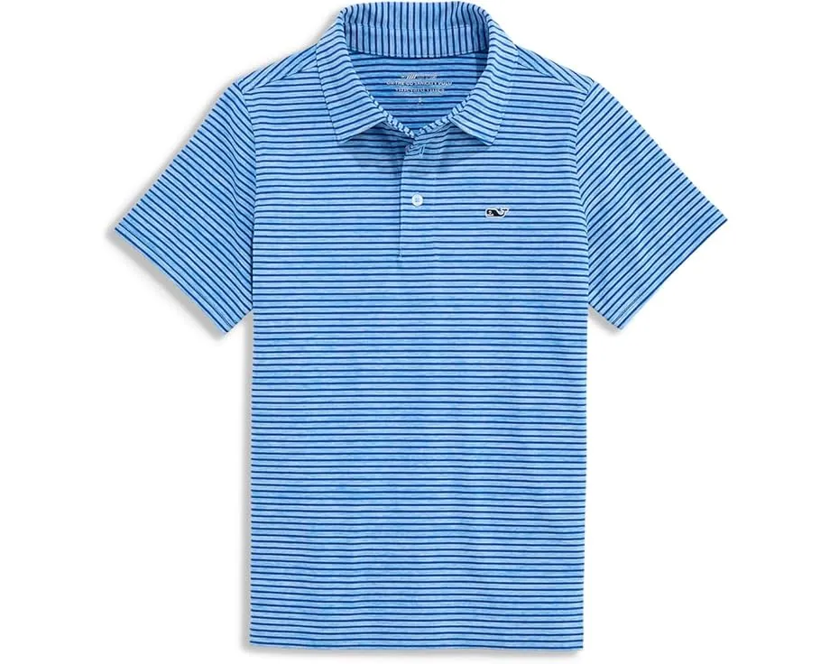 Vineyard Vines поло Bradley Stripe Sankaty для детей из полиэстера