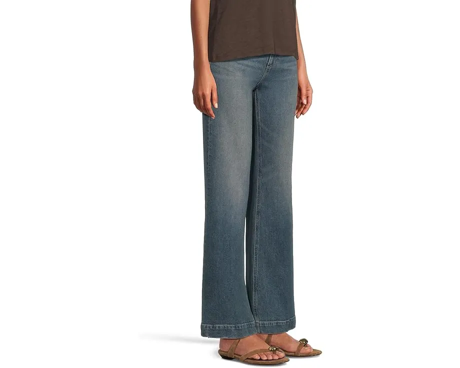 Paige Джинсы Leenah 32 в винтажном стиле с бантовым кроем и высокой талией