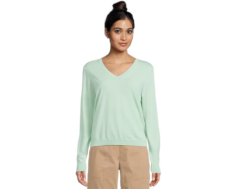 Свитер Elliott Lauren Grand Slam с глубоким V-вырезом и длинным рукавом