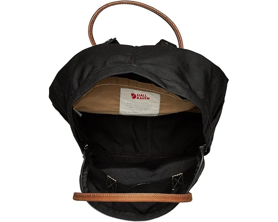 Fjällräven Рюкзак Kånken No. 2 с кожаными деталями