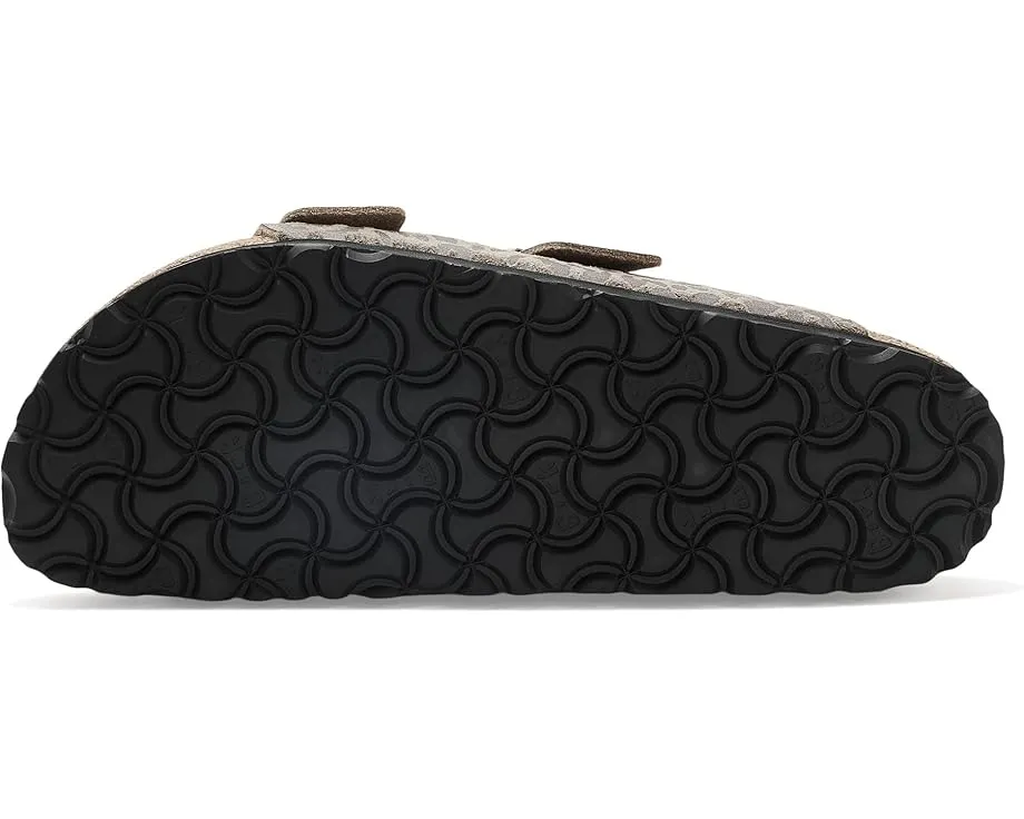 Сандалии Birkenstock Arizona с леопардовым принтом и пробковой стелькой