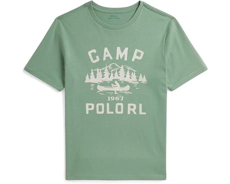 Футболка с логотипом из хлопка Polo Ralph Lauren