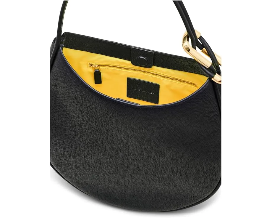 Большая двойная сумка-хобо Marc Jacobs из премиальной кожи