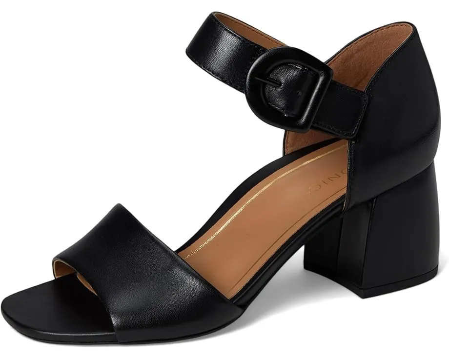 Сандалии VIONIC Chardonnay с квадратным носком и широкой регулируемой лодыжкой