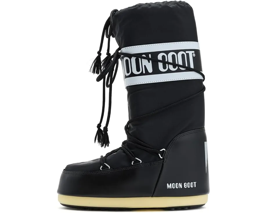 Ботинки MOON BOOT Icon Nylon в ретро-футуристическом стиле
