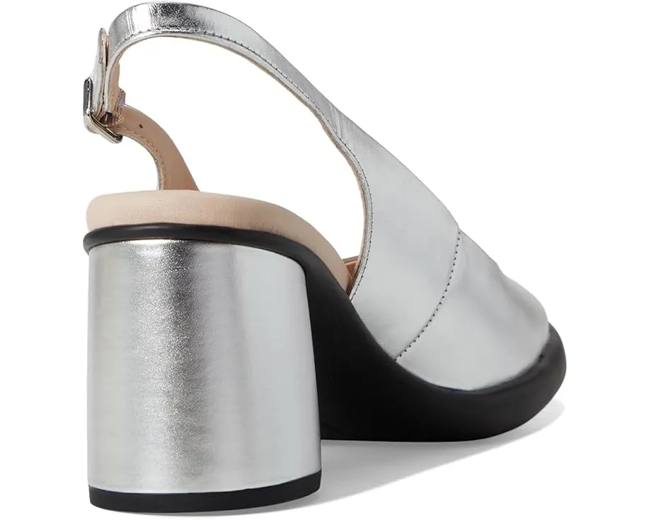 Туфли ECCO Sculpted 55 Luxe на шлейке с каблуком и кожаной стелькой