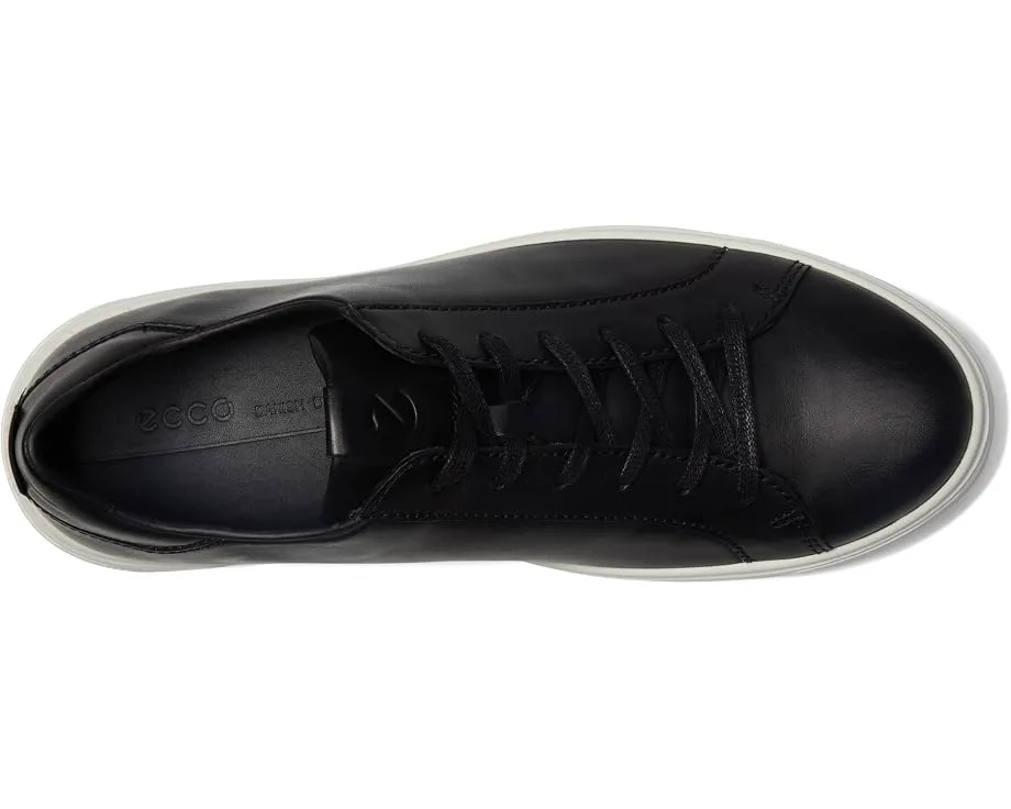 Кроссовки ECCO Street Tray Dress Sneaker черные с технологией FLUIDFORM