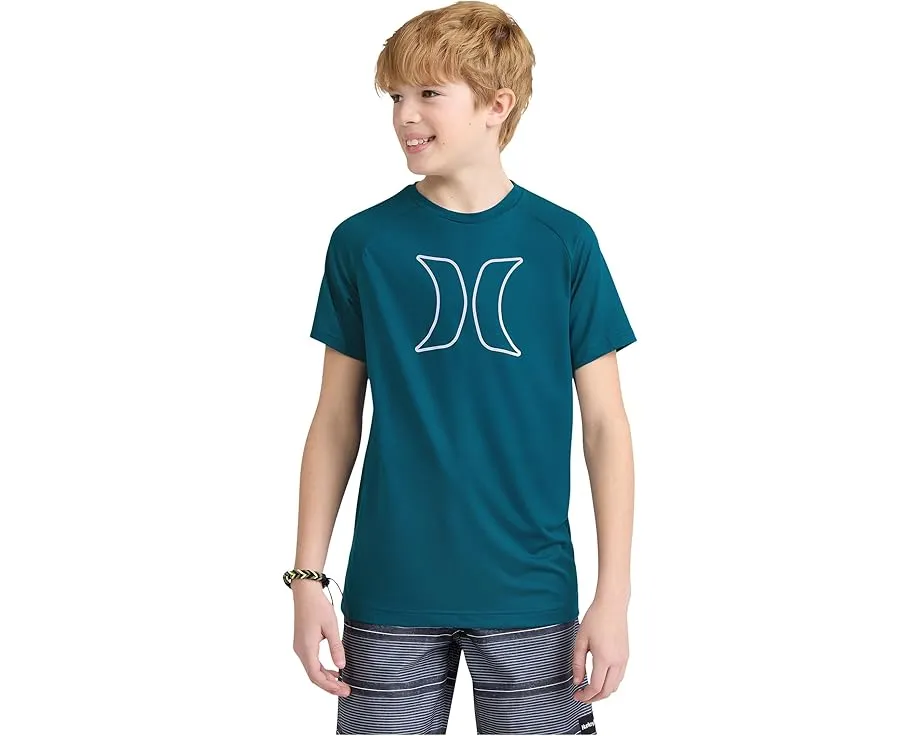 Рашгард Hurley Kids Icon с защитой UPF 50+ и технологией H2O-DRI