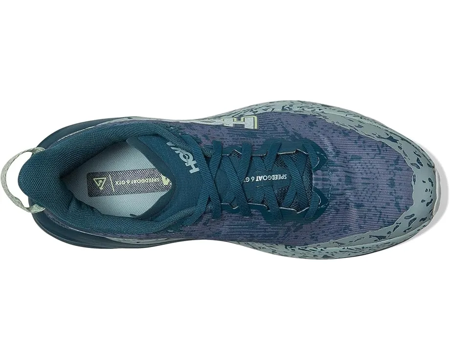 Трейловые кроссовки Hoka Speedgoat 6 GTX с мембраной GORE-TEX и подошвой Vibram Megagrip