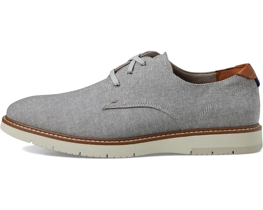 Оксфорды Florsheim Vibe Canvas Plain Toe из хлопка и кожи на клиновидной подошве