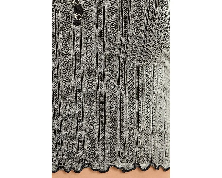 Snap Into It Henley Crop