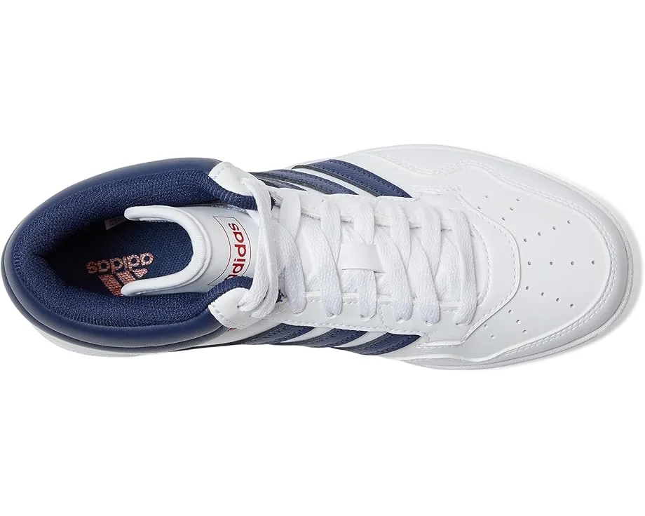 Баскетбольные кроссовки Adidas Hoops 4.0 Mid Top с перфорацией для подростков