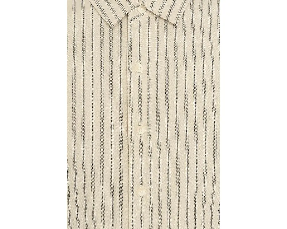 Ballston Stripe Short Sleeve Hemp Shirt