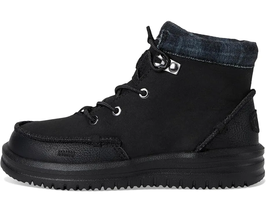 Детские ботинки Hey Dude Bradley Classic с кожаным верхом и технологией Memory Foam