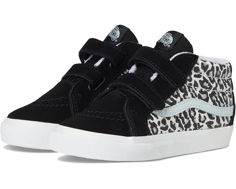 Детские кроссовки Vans Sk8-Mid Reissue V на липучках с усиленным мыском