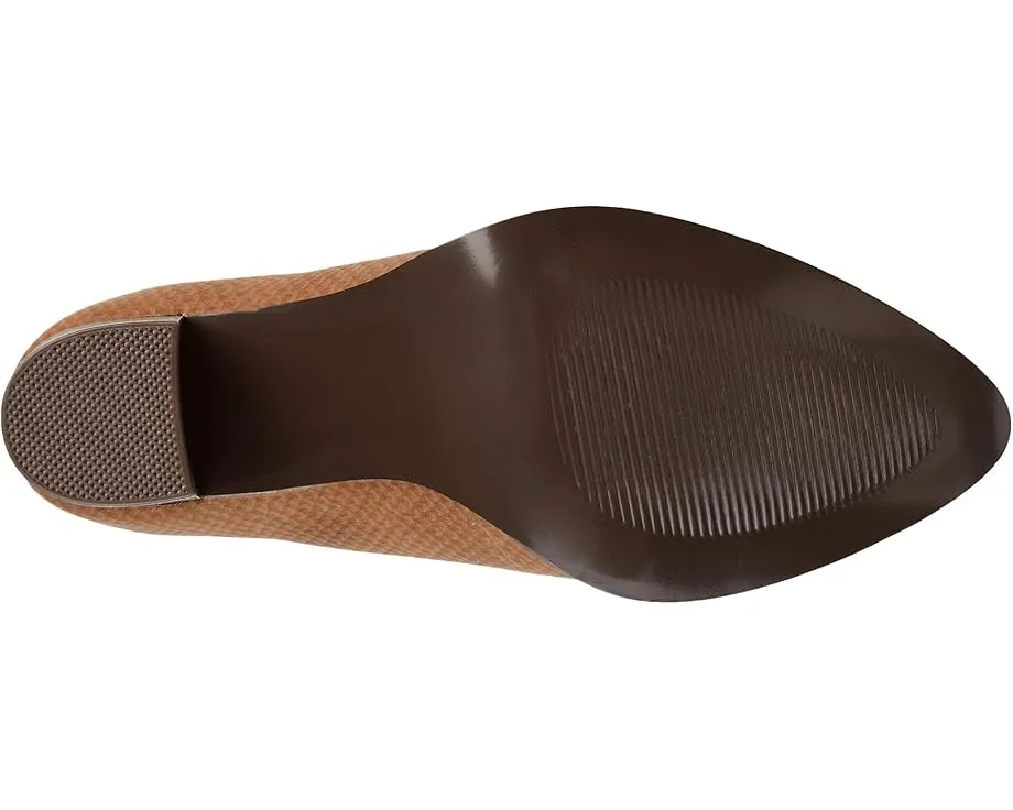 Ботильоны Journee Collection Bellamy с глубоким V-образным вырезом и каблуком