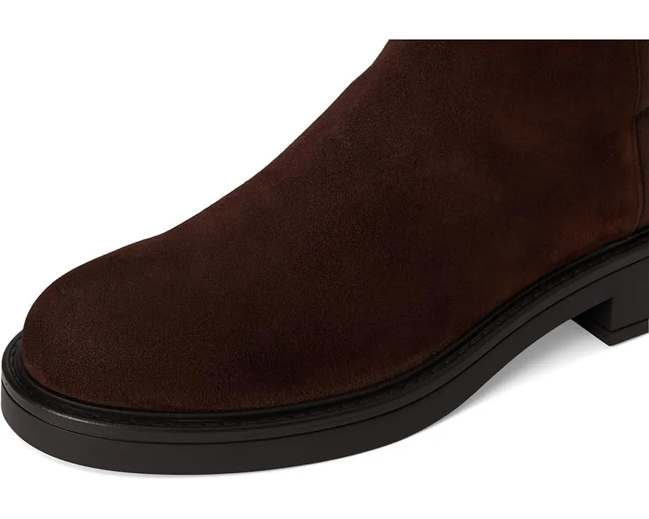 Ботинки Stuart Weitzman 5050 Celia из замши с квадратным каблуком