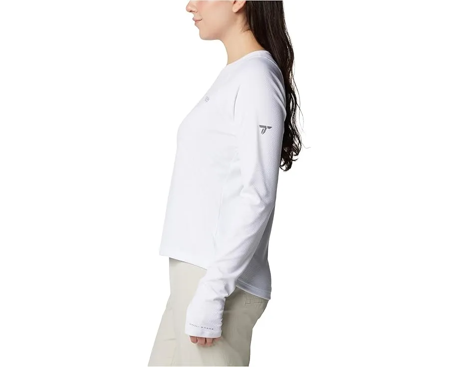 Колумбия Лонгслив Summit Valley с защитой от солнца UPF 50 и отверстиями для большого пальца