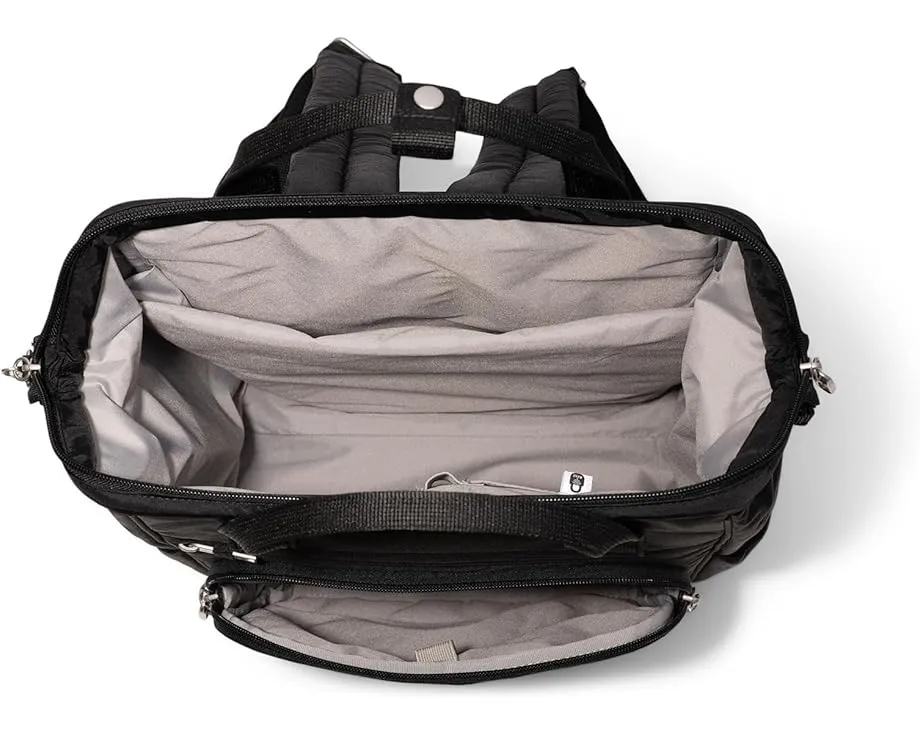 Baggallini Рюкзак Windsor с защитой от кражи и рукавом для чемодана