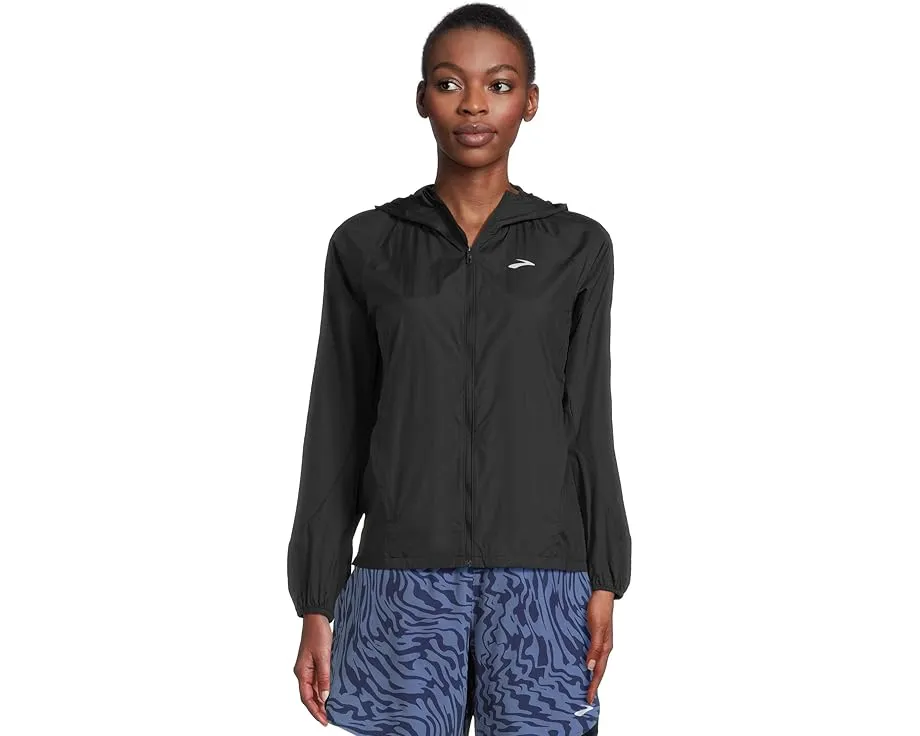 Складная куртка Brooks Canopy Packable Jacket с экологичным водоотталкивающим покрытием