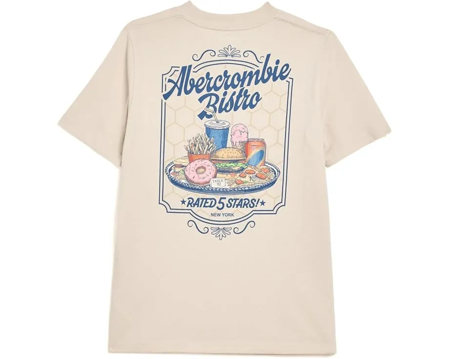 Футболка Bistro Tee от abercrombie kids для детей старшего возраста