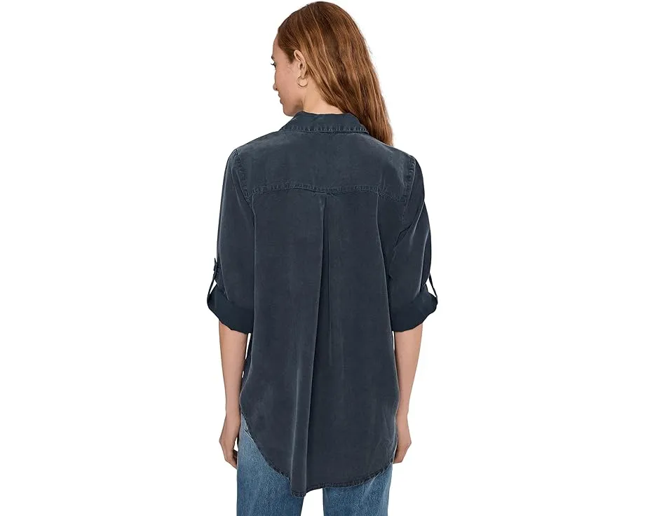 Туника Mod-o-doc с отворотами на рукавах и накладным карманом