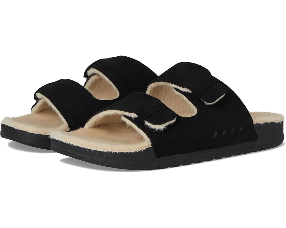 Сланцы Reef Ojai Two Bar Cozy из замши с искусственным мехом