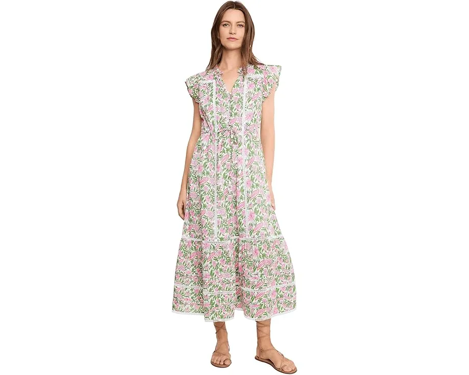 Платье Abigail от Vineyard Vines с V-образным вырезом