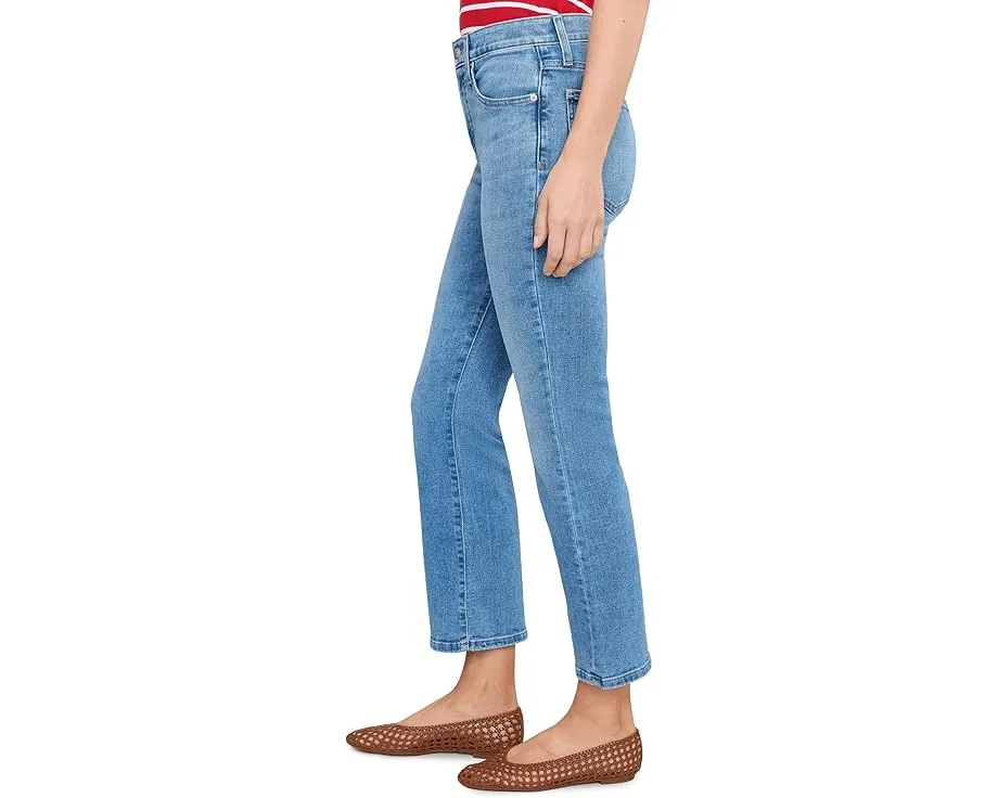 Джинсы Madewell Stretch Flare Crop в стиле Midvale с необработанным краем