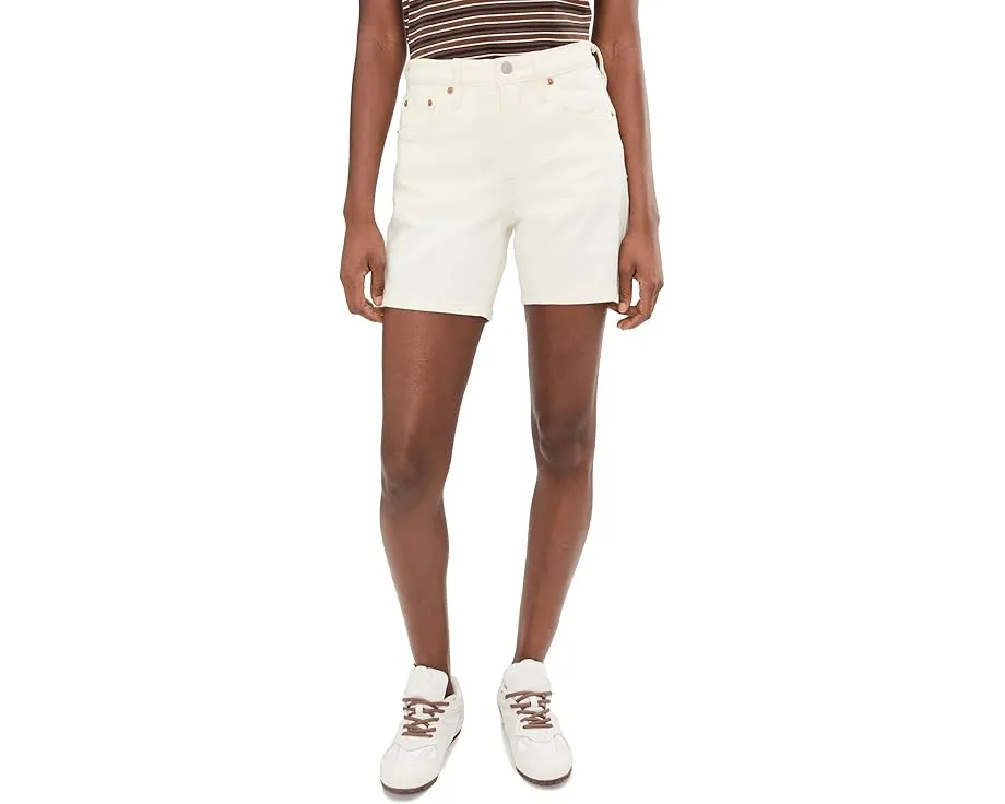 Шорты Levi's 501 Mid Thigh с высокой талией и прямым кроем