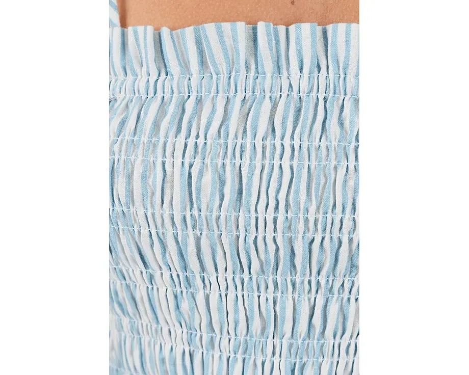 Мини-платье Seafolly Beach Club с присборенным лифом и регулируемыми бретелями