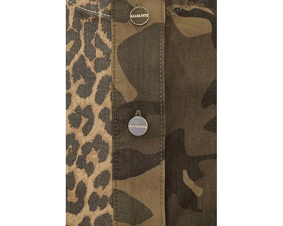 Sofi Waistcoat от AllSaints Camo Leppo Green