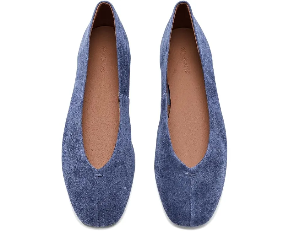 Балетки Madewell Greta Glove Flats из замши