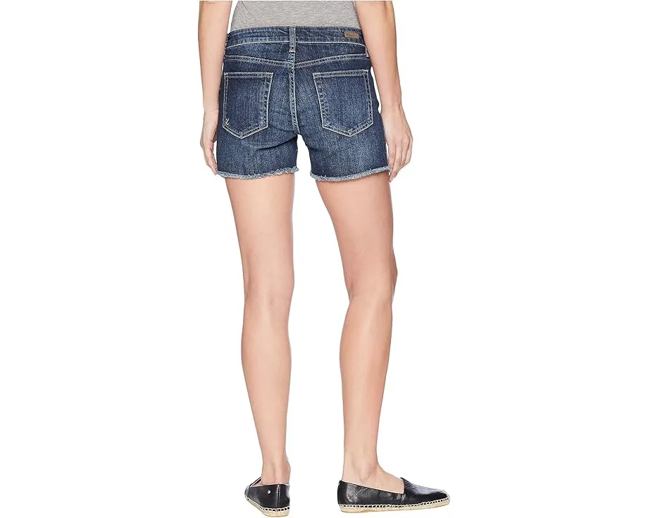 Шорты KUT from the Kloth Gidget из денима с бахромой