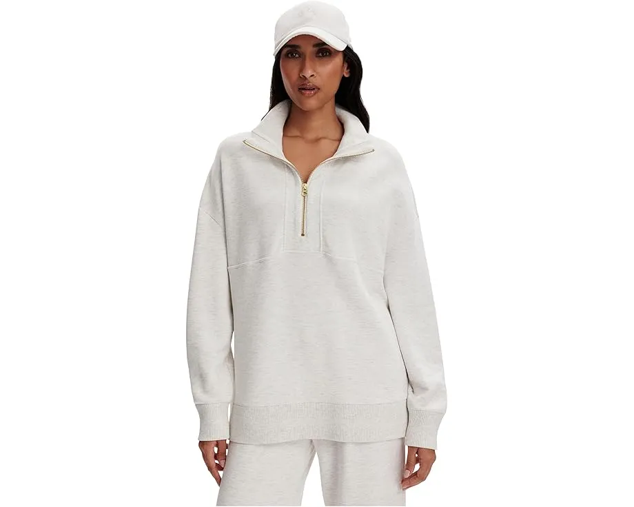 Длинный свитшот Varley Molly с полузастежкой молнией