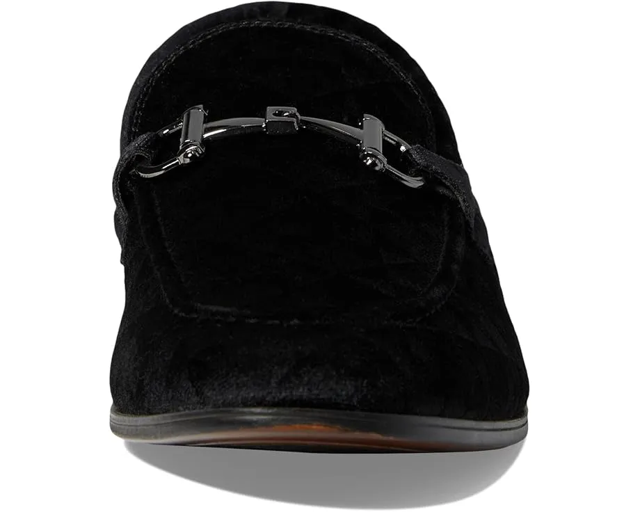 Steve Madden бархатные лоферы Linc с мокасиновым носком и металлической фурнитурой