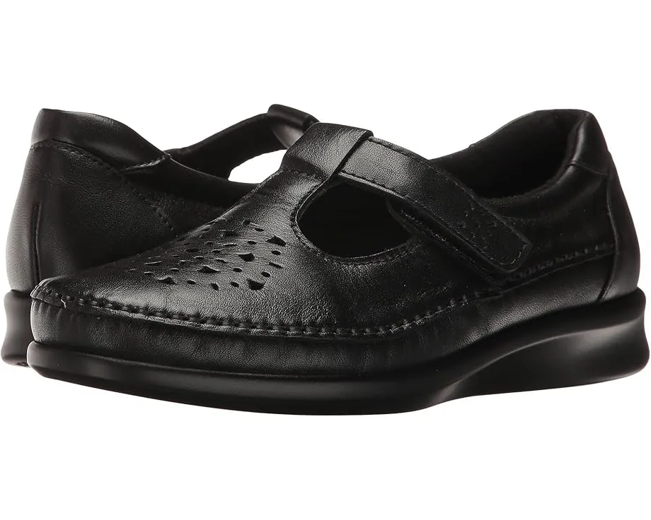 Мокасины SAS Loafers с Т-образным ремешком на липучке